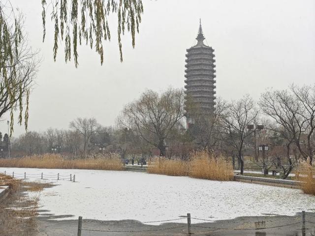北京通州最新雪景实拍，美图送上~