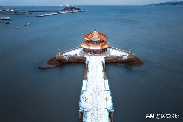 值吗！有人专程为雪中栈桥去一次青岛。