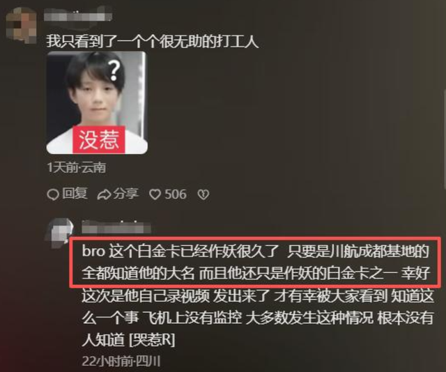 乘客欲在飞机后舱厨房摆餐遭拒，引网友热议