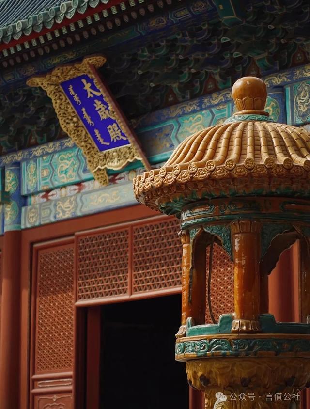 北京古建博物馆，放大10倍看细节，隆福寺藻井藏着多少秘密与奇迹