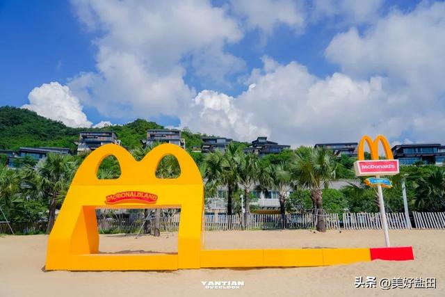 听说了吗？大梅沙沙滩「长」薯条了！