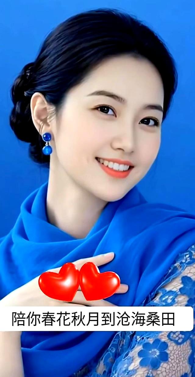 这人间纵有千般色	，不及你一笑，让岁月皆染了香，