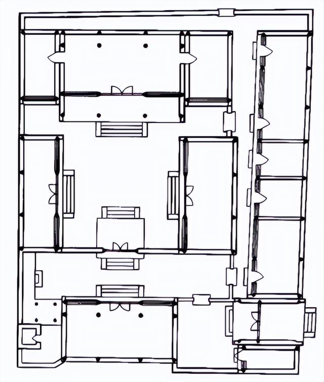 自建房与四合院（4）——北京四合院的布置格局（篇2）