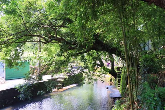 浙江宁波的山海古村，3条古道构成桃源秘境，被誉为治愈系玩水地