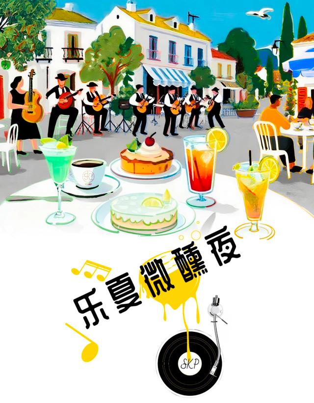 乐夏微醺夜丨即刻启程：音游巴黎，微醺地中海