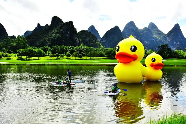 桂林：浆板荡漾桂海晴岚！