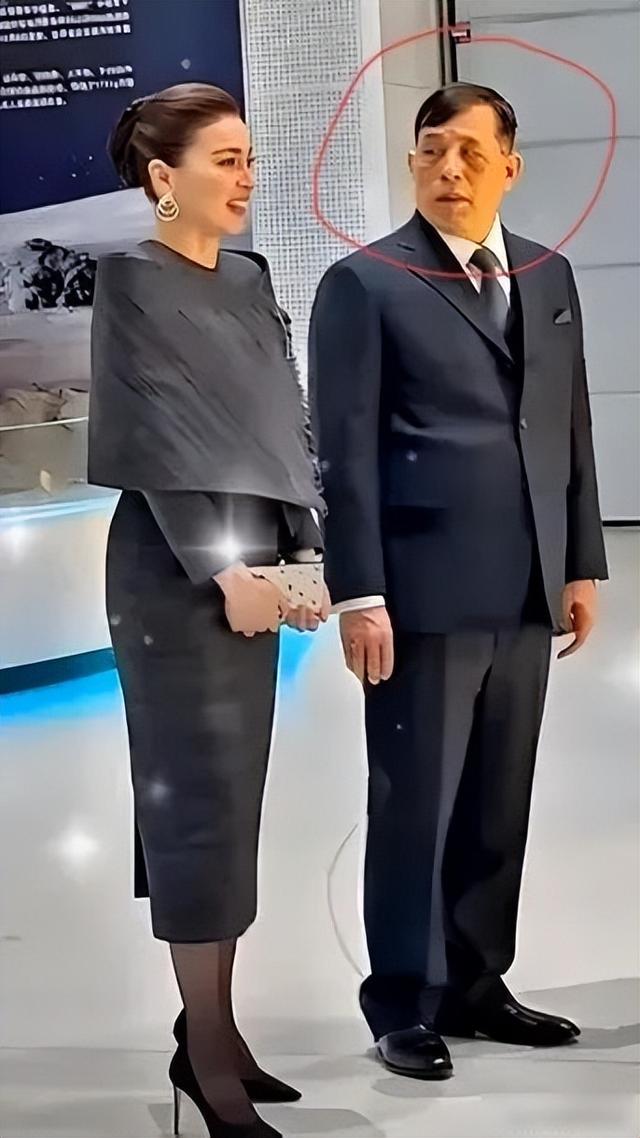 泰王不懂妻美！和苏提达王后参观北京航天城，对其使眼神表情严肃