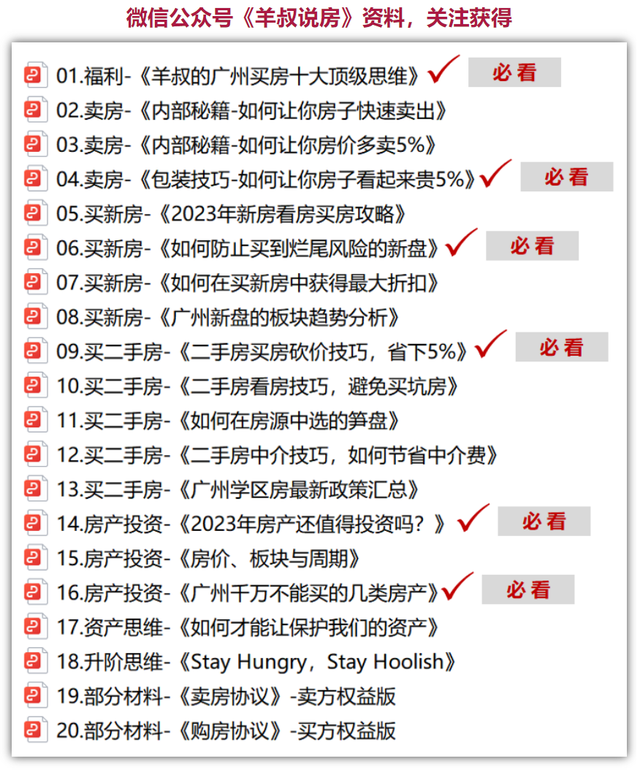 广州买房：如何买房适合你的好房子！