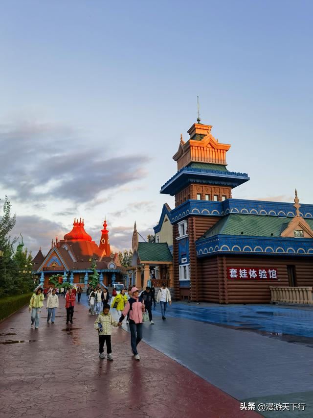 满洲里套娃景区，美轮美奂的缤纷世界，视觉的享受