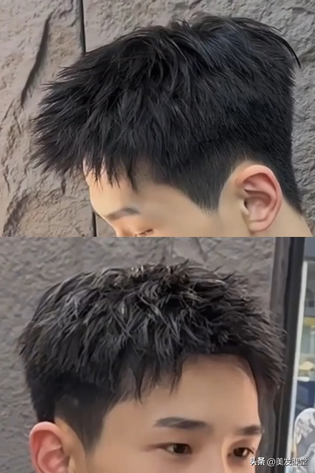 男生选对发型太重要了，剪个短发清爽又精神，出门不费时间打理