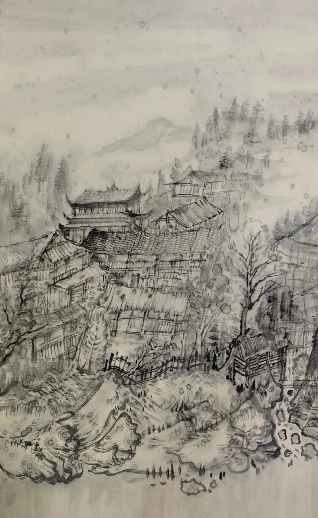 共绘湘西之美 长沙、龙山画家美术写生创作线上展上线(图8) 共绘湘西之美 长沙、龙山画家美术写生创作线上展上线(图8)