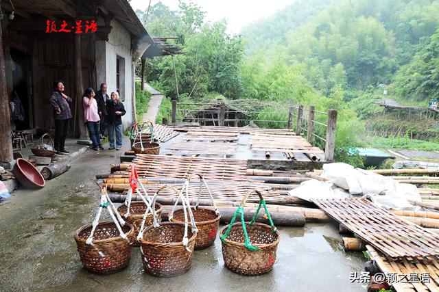 天台县最偏远的村落董家坑，相望逐步，天宫之上