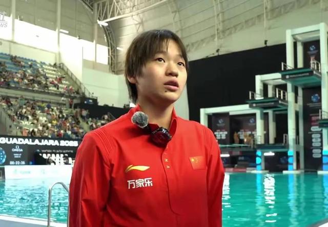 陈芋汐第五次参加世锦赛直言兴奋，全红婵退出，成了她的“痛点”