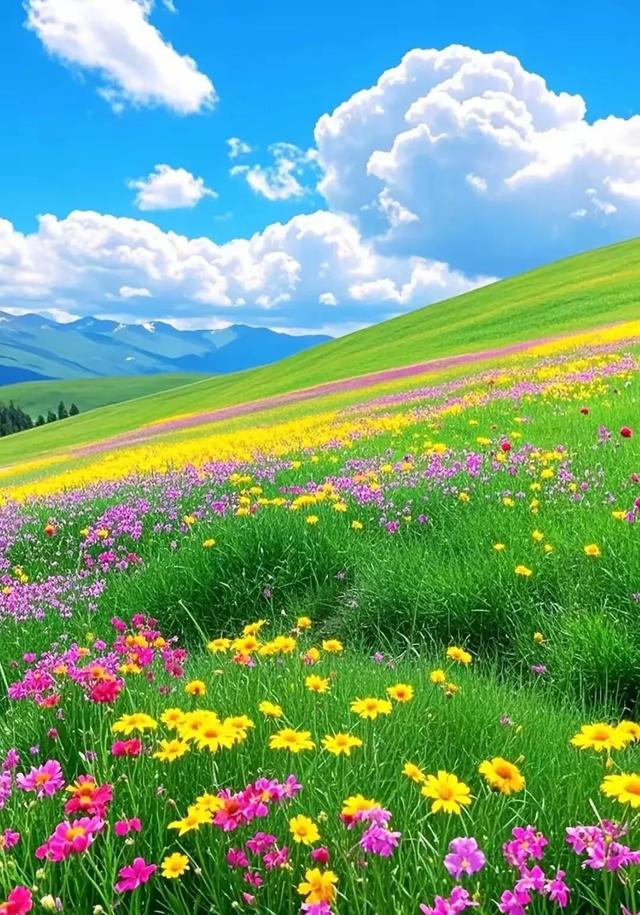 #美丽风景 #蓝天白云绿草地 #自然风光