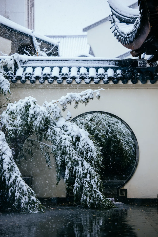 下雪啦！快去打卡聊城初雪限定皮肤！