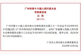 广州“禁摩限电”：12月30起，55条电动车新规施行，最高罚10万！图片