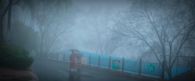 兰山烟雨