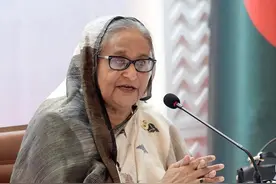 访华后态度变了，孟加拉国总理婉拒中方方案，称项目优先考虑印度图片