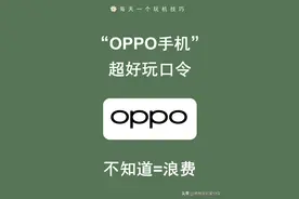 OPPO手机超好玩口令！图片