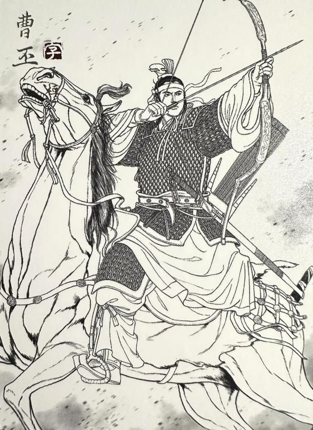 黄子鉴三国人物线稿：线藏霸气，笔露锋芒！