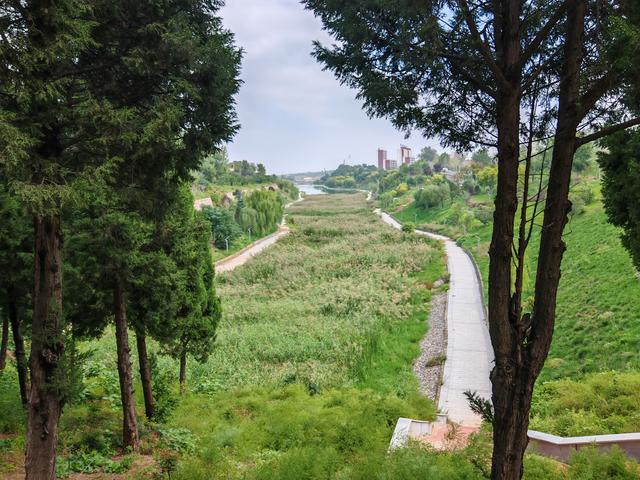 初秋时节探访礼泉县泥河生态公园
