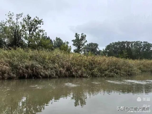 秋雨绵绵漳泽湖