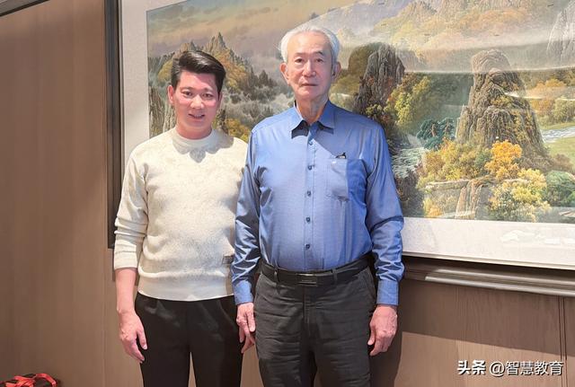 歌手郭保成与刘沛勋主席在京共话红歌传唱与中华文化传承