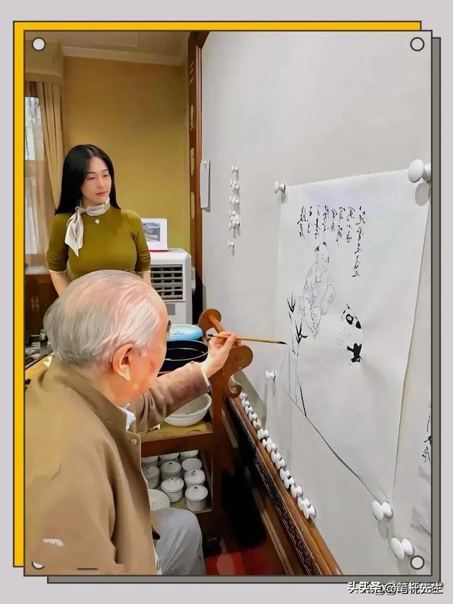 炸裂！87岁范曾被曝遭37岁娇妻做局，出轨转移财产，还和继子乱搞