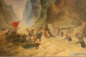 1935年，红军被大渡河拦住后，一个老秀才献策，帮助红军顺利脱困图片