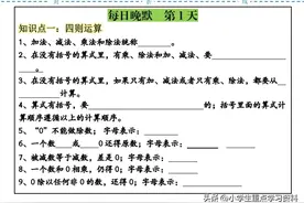 四年级下册数学知识点+公式总结，吃透它❗稳拿前三图片