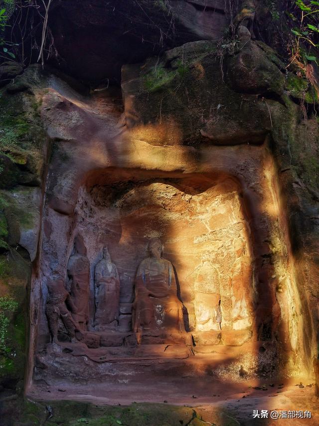 唐风满满的安岳千佛寨摩岩造像，竟然还是免费的