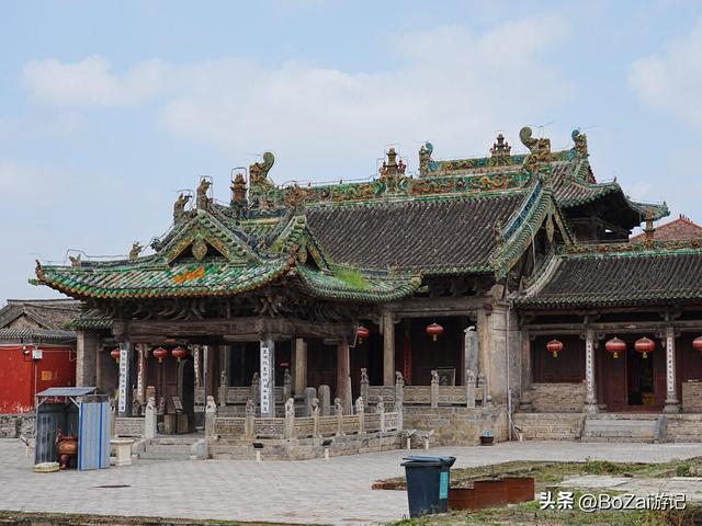 润城东岳庙，藏在晋城的琉璃奇观，拜亭藻井与天齐殿斗拱惊艳时光