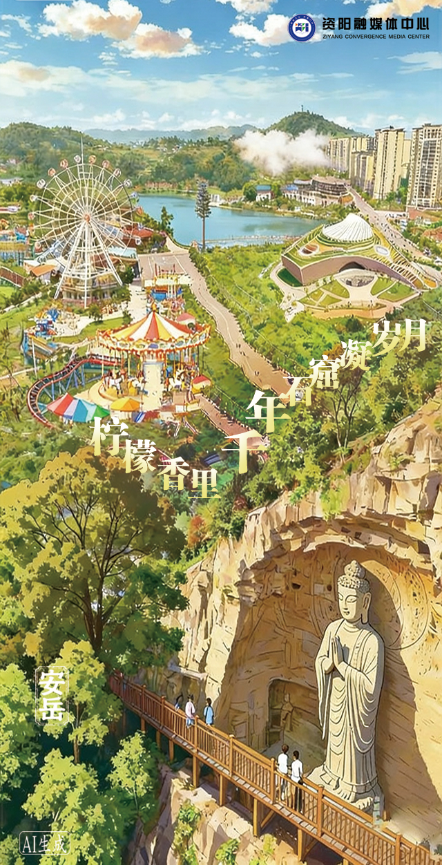 Ai海报 | 文旅创新怎么玩？资阳早把惊喜藏进烟火里！