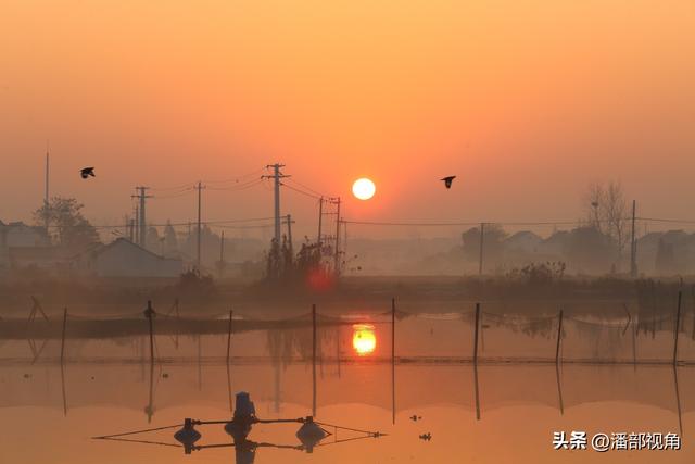 冬日的无锡白米荡风光