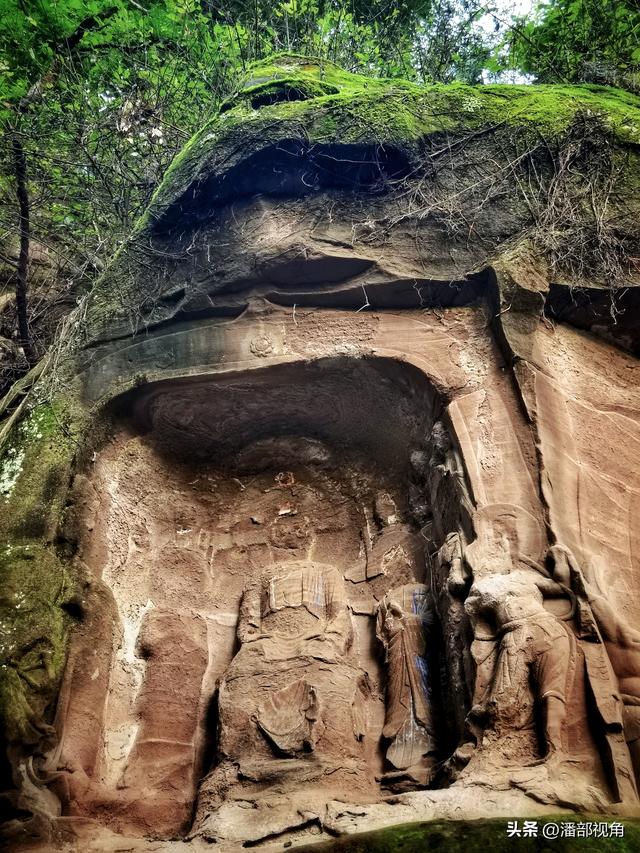 唐风满满的安岳千佛寨摩岩造像，竟然还是免费的