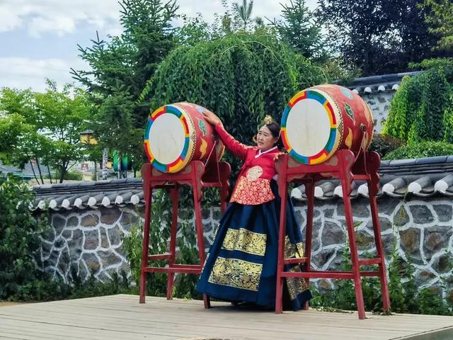 延吉市的中国朝鲜族民俗园