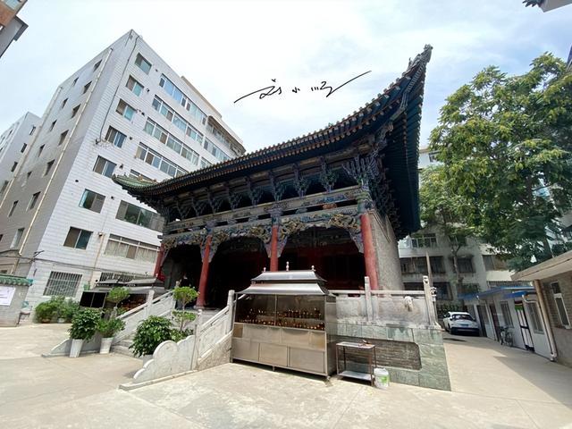 兰州竟然也有“文殊院”？本地人称左营庙，藏在巷子里少有人知