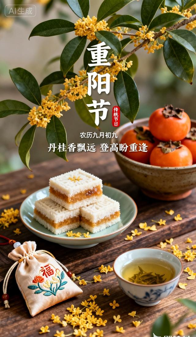 九九重阳，菊酒飘香。五首重阳古诗词，写尽了秋思，惊艳了时光！