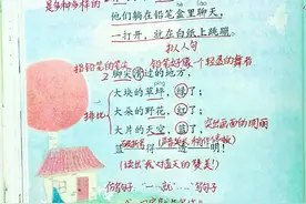 二年级下册语文第8课《彩色的梦》课堂笔记及重点学习图片