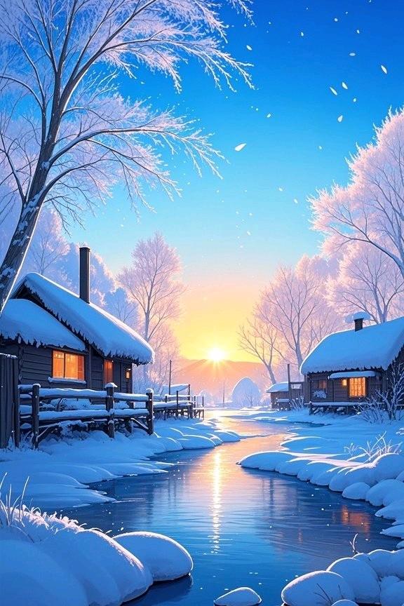 分享图片一漂亮的冬季美景