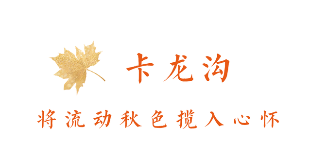 中国彩林第一县！黑水的美镜头不足以描绘！