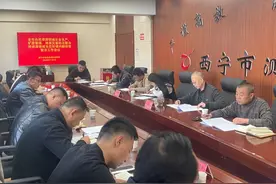 我局组织召开全市自然资源领域安全生产、矿政管理、地质灾害防治、中央生态环境保护督察迎检工作会议图片