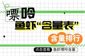 嘌呤——常见食物（鱼虾蟹贝类）含量 | 痛风也有能吃的鱼哦图片