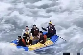 太刺激，“贵州管这叫漂流？这是去通天河取经吧！”引发网友关注图片
