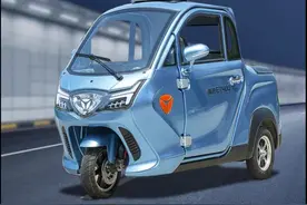 能上牌，续航174公里，雅迪推出客货三轮车，适合老年人接娃图片