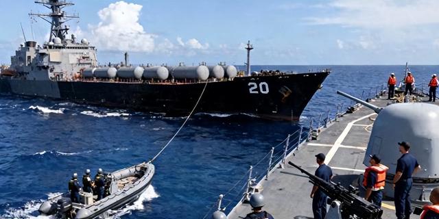 不到24小时，美国扣第3艘油轮，但碰上刺头	，双方爆发海上追逐战