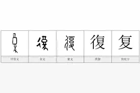 每日一字——復图片