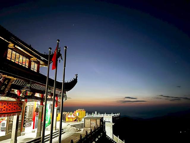 九华山寺庙印象