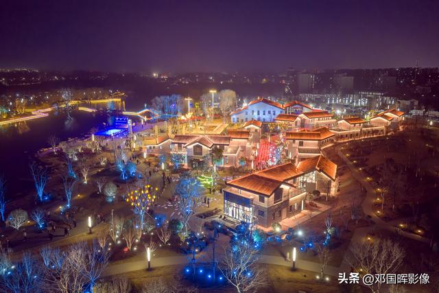 河南新地标：济源龙泉湖生态公园春节惊艳亮相