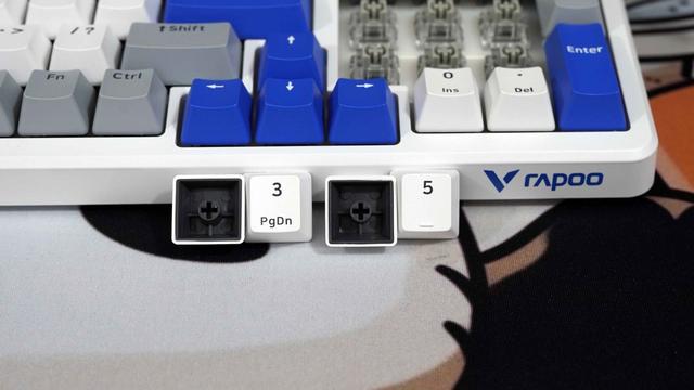 雷柏V700DIY-98拆解：7层消音+凯华定制快银轴，机械键盘卷疯了！